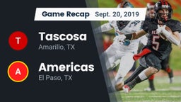 Recap: Tascosa  vs. Americas  2019