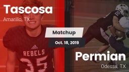 Matchup: Tascosa  vs. Permian  2019