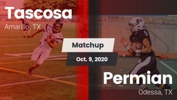 Matchup: Tascosa  vs. Permian  2020