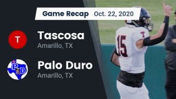 Recap: Tascosa  vs. Palo Duro  2020