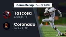 Recap: Tascosa  vs. Coronado  2020