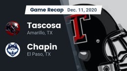 Recap: Tascosa  vs. Chapin  2020