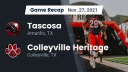 Recap: Tascosa  vs. Colleyville Heritage  2021