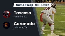 Recap: Tascosa  vs. Coronado  2022