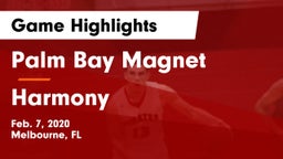 Palm Bay Magnet  vs Harmony  Game Highlights - Feb. 7, 2020