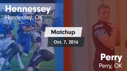 Matchup: Hennessey High vs. Perry  2016