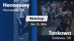 Matchup: Hennessey High vs. Tonkawa  2016
