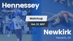 Matchup: Hennessey High vs. Newkirk  2017