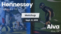 Matchup: Hennessey High vs. Alva  2018