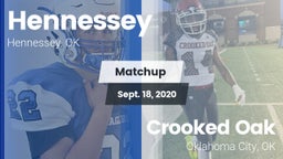 Matchup: Hennessey High vs. Crooked Oak  2020
