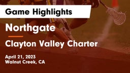 Northgate  vs Clayton Valley Charter  Game Highlights - April 21, 2023