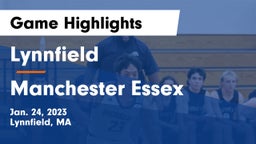 Lynnfield  vs Manchester Essex  Game Highlights - Jan. 24, 2023