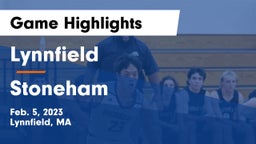 Lynnfield  vs Stoneham  Game Highlights - Feb. 5, 2023