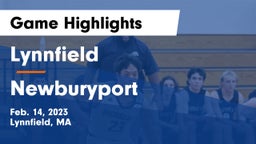 Lynnfield  vs Newburyport Game Highlights - Feb. 14, 2023