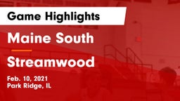 Maine South  vs Streamwood  Game Highlights - Feb. 10, 2021