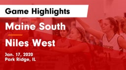 Maine South  vs Niles West  Game Highlights - Jan. 17, 2020