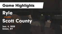 Ryle  vs Scott County  Game Highlights - Jan. 4, 2020