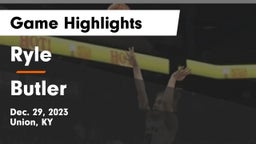 Ryle  vs Butler  Game Highlights - Dec. 29, 2023