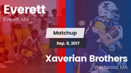 Matchup: Everett  vs. Xaverian Brothers  2017