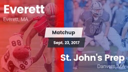 Matchup: Everett  vs. St. John's Prep 2017