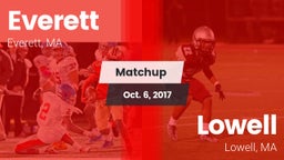 Matchup: Everett  vs. Lowell  2017