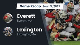 Recap: Everett  vs. Lexington  2017