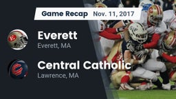 Recap: Everett  vs. Central Catholic  2017