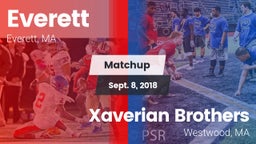 Matchup: Everett  vs. Xaverian Brothers  2018