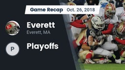 Recap: Everett  vs. Playoffs 2018