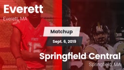 Matchup: Everett  vs. Springfield Central  2019