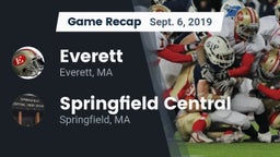 Recap: Everett  vs. Springfield Central  2019