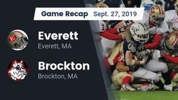 Recap: Everett  vs. Brockton  2019