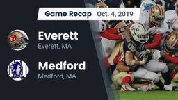 Recap: Everett  vs. Medford  2019