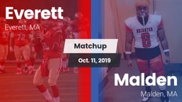 Matchup: Everett  vs. Malden  2019