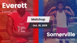 Matchup: Everett  vs. Somerville  2019