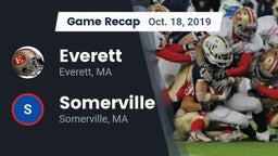 Recap: Everett  vs. Somerville  2019