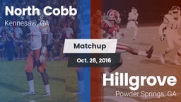 Matchup: North Cobb High vs. Hillgrove  2016