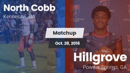 Matchup: North Cobb High vs. Hillgrove  2016