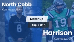 Matchup: North Cobb High vs. Harrison  2017