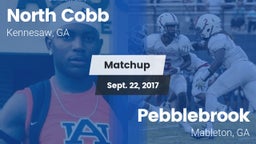 Matchup: North Cobb High vs. Pebblebrook  2017