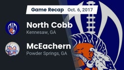 Recap: North Cobb  vs. McEachern  2017