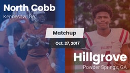Matchup: North Cobb High vs. Hillgrove  2017