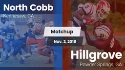 Matchup: North Cobb High vs. Hillgrove  2018