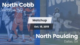 Matchup: North Cobb High vs. North Paulding  2019