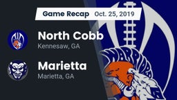 Recap: North Cobb  vs. Marietta  2019
