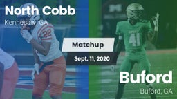 Matchup: North Cobb High vs. Buford  2020