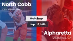 Matchup: North Cobb High vs. Alpharetta  2020