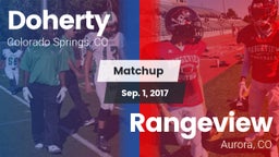 Matchup: Doherty  vs. Rangeview  2017
