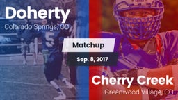 Matchup: Doherty  vs. Cherry Creek  2017