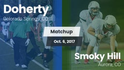 Matchup: Doherty  vs. Smoky Hill  2017